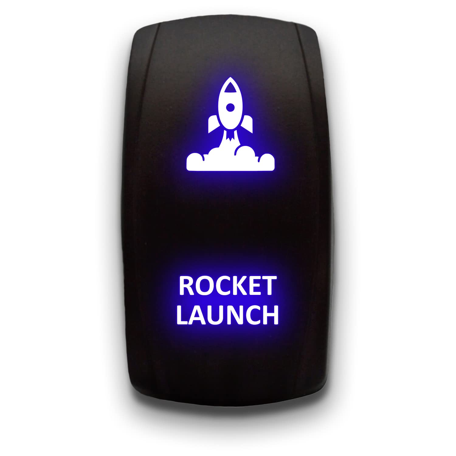 パープルスカイ　スイッチ1 Amazon.com: Rocket Launch - Blue - Laser Etched Toggle
